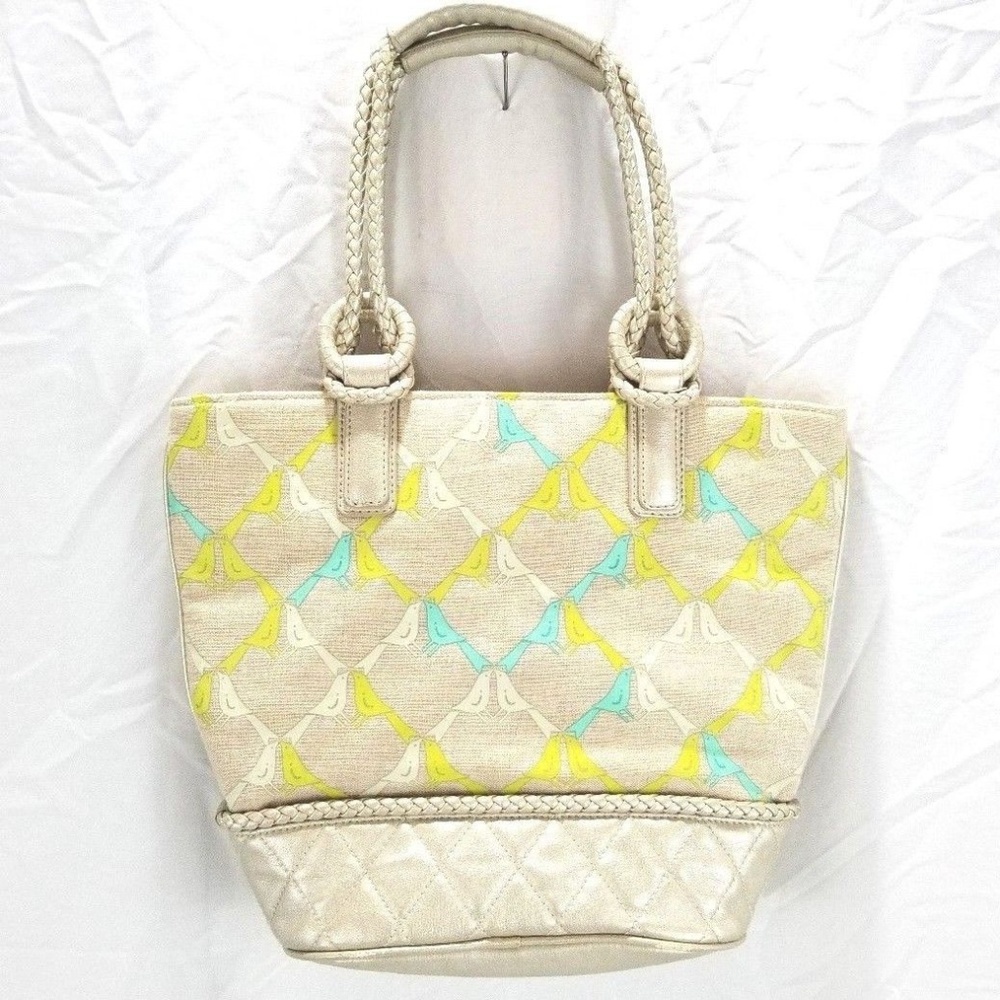 Vera Bradley Sittin In A Tree Design Shoulder Bag